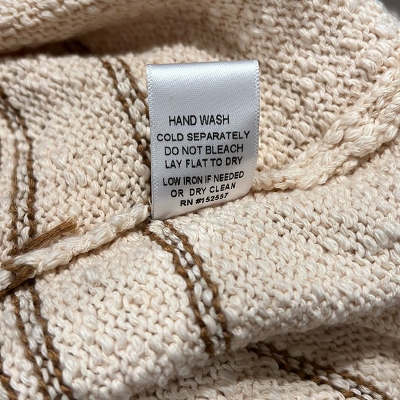 ☀NWOT Bohme sweater short sleeve Size M - Picture 6 of 6